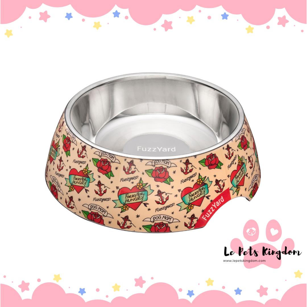 FuzzYard Easy Feeder Dog Bowl (Ink'd Up)