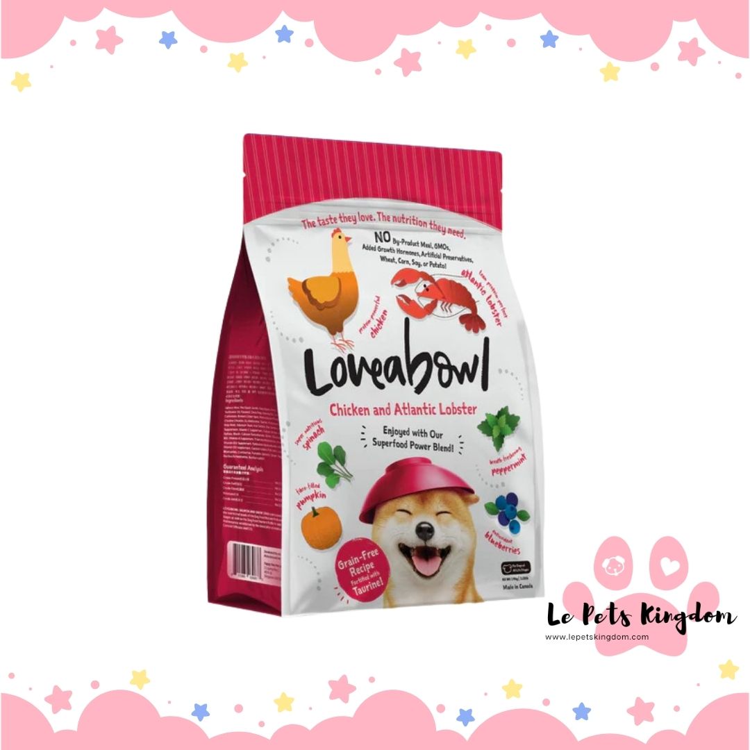 Loveabowl Chicken & Atlantic Lobster Dry Dog Food