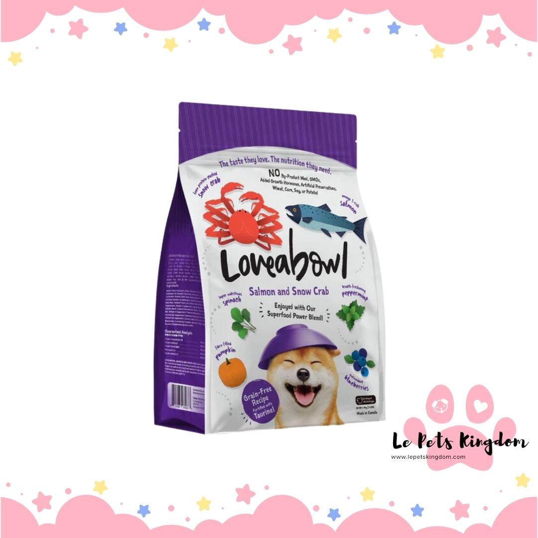 Loveabowl Salmon & Snow Crab Dry Dog Food