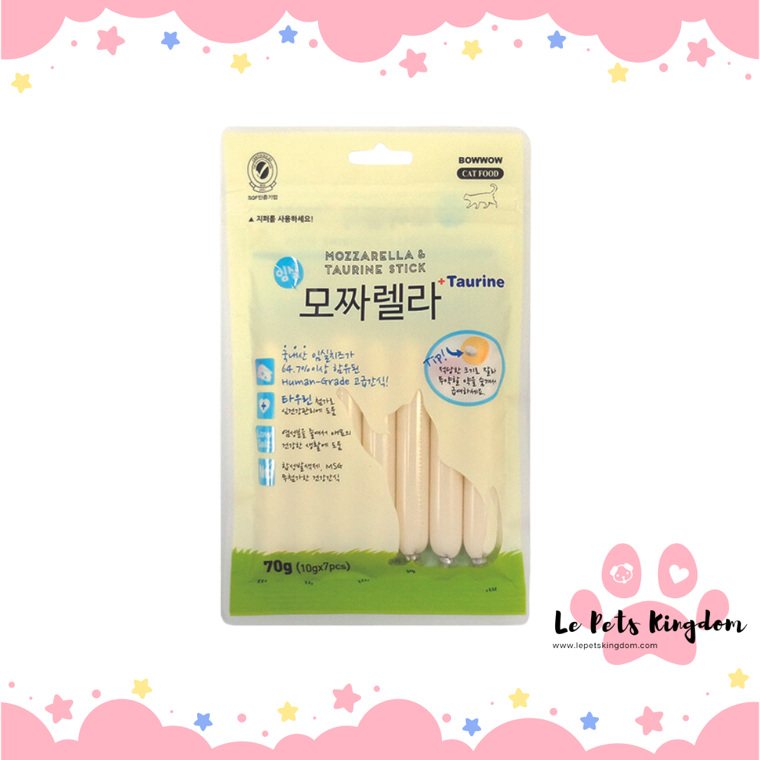 Meowow- Mozzarella & Taurine Cat Stick 70g