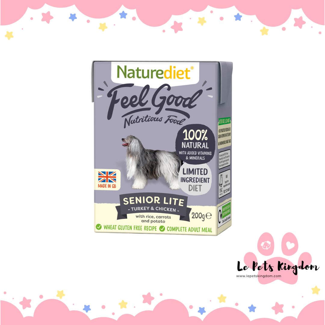 Naturediet's Feel Good - Senior (Turkey & Chicken)