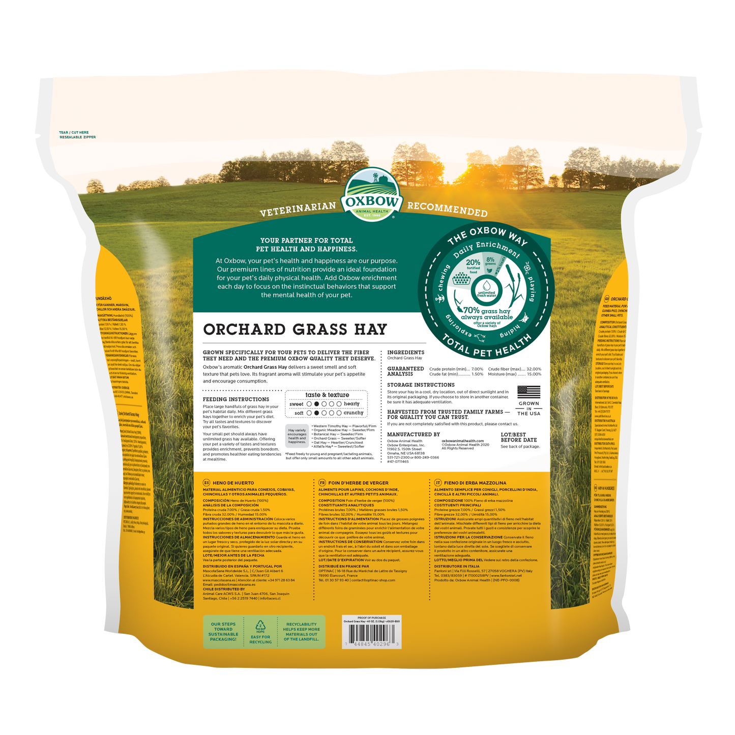 Oxbow Orchard Grass Hay