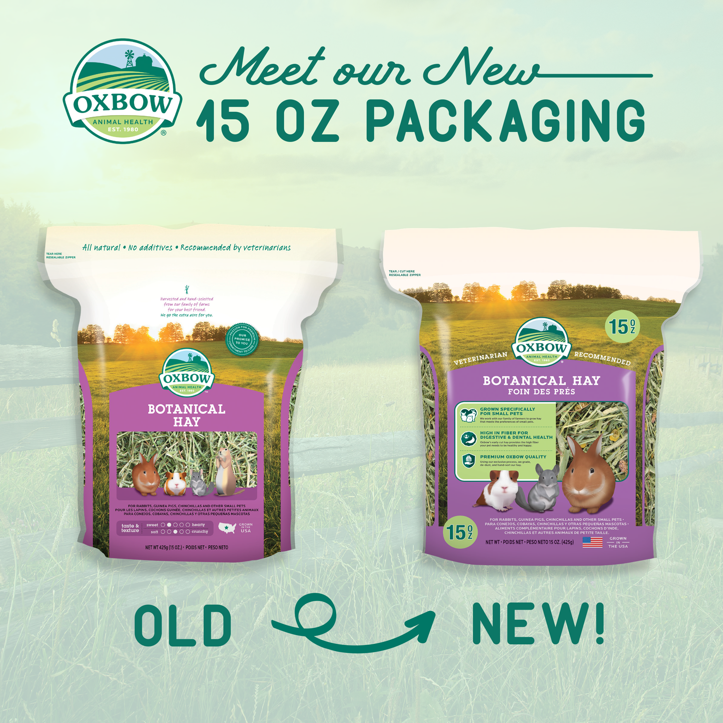 Oxbow Botanical Hay 15oz