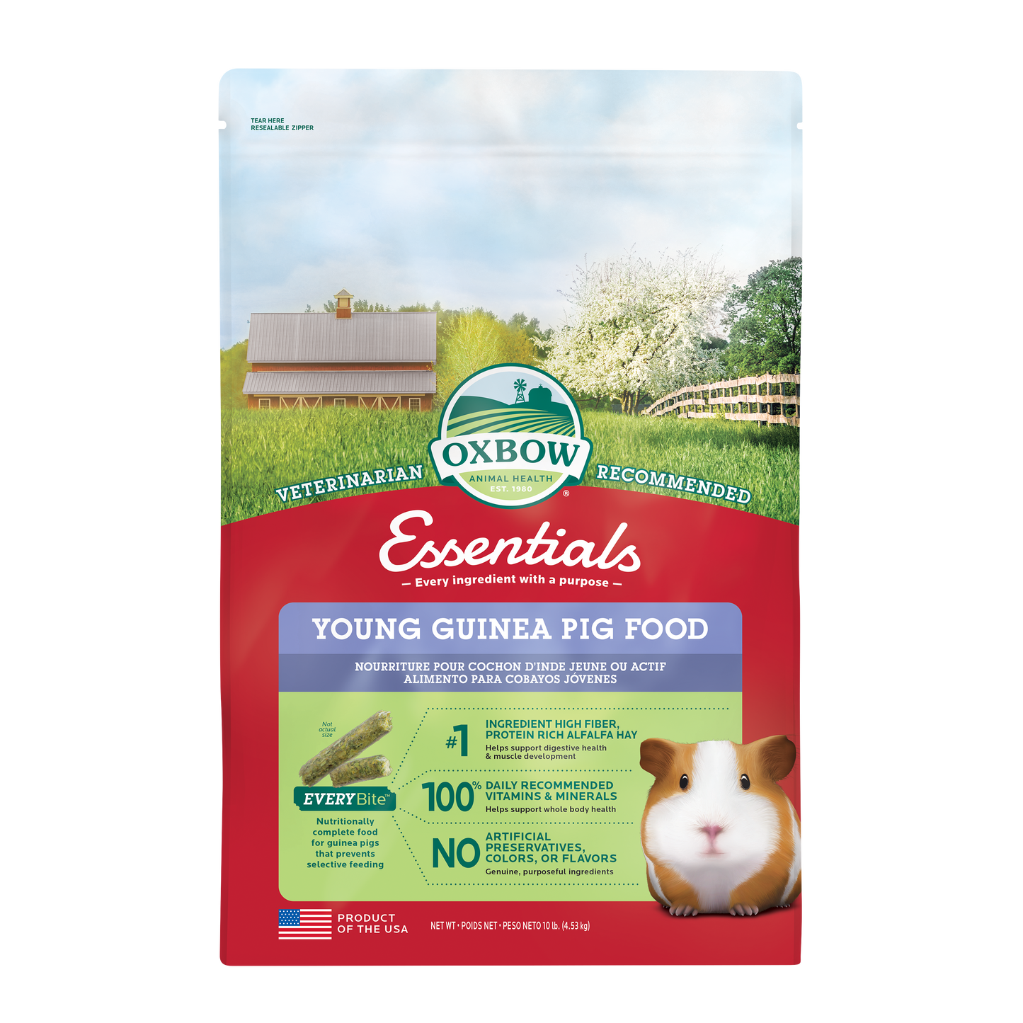 Oxbow Essentials Young Guinea Pig Food