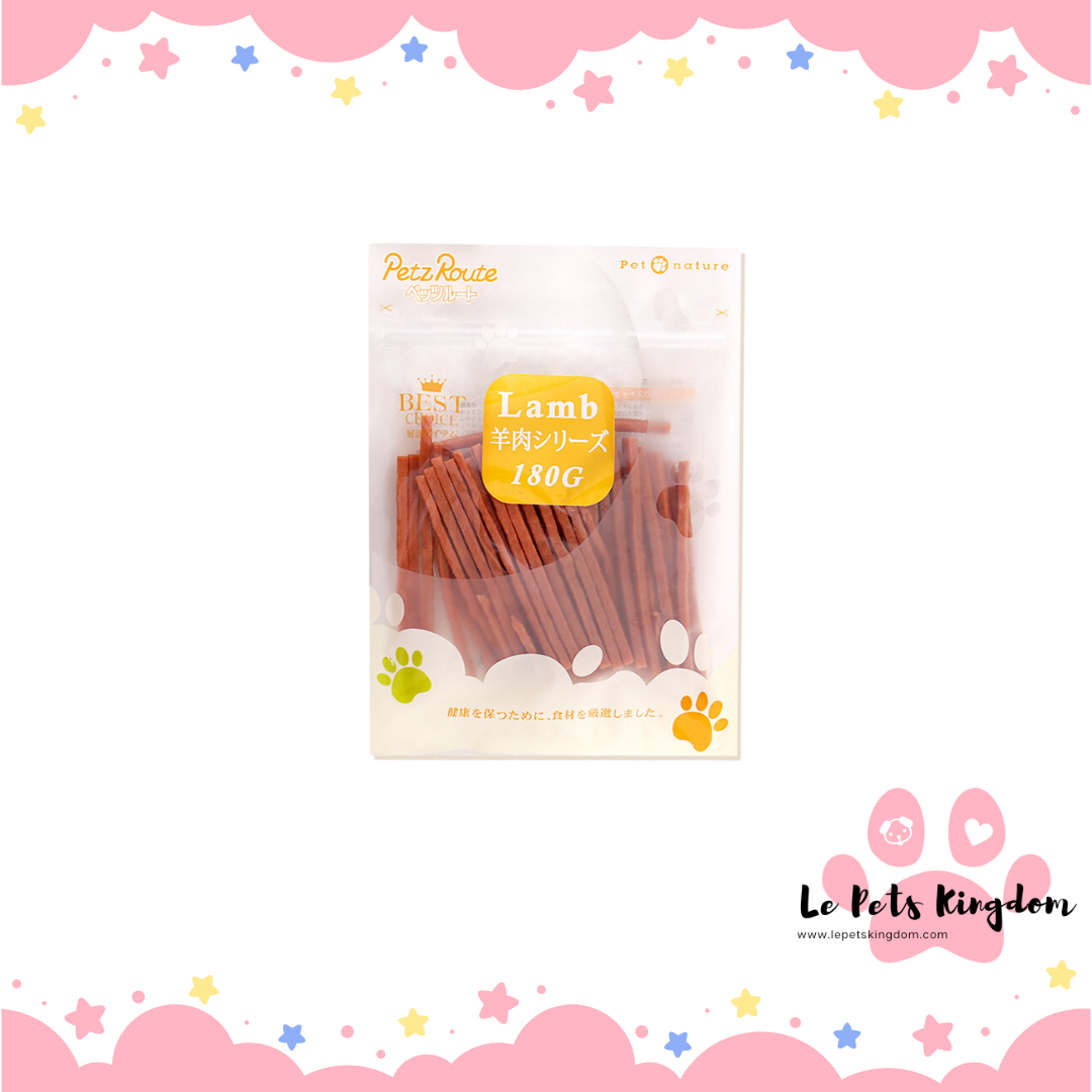 Petz Route - Lamb Jerky 180g