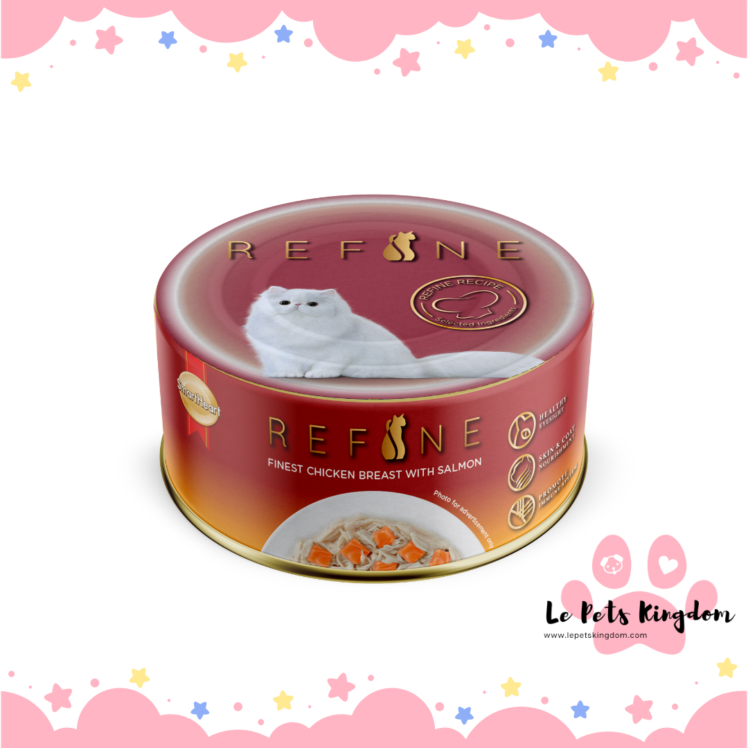 Smartheart Refine Finest Chicken Breast With Salmon 80g