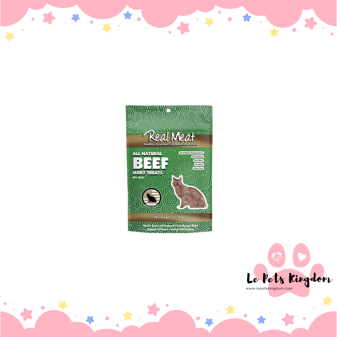 Real Meat - Cat Jerky (Beef) 3oz