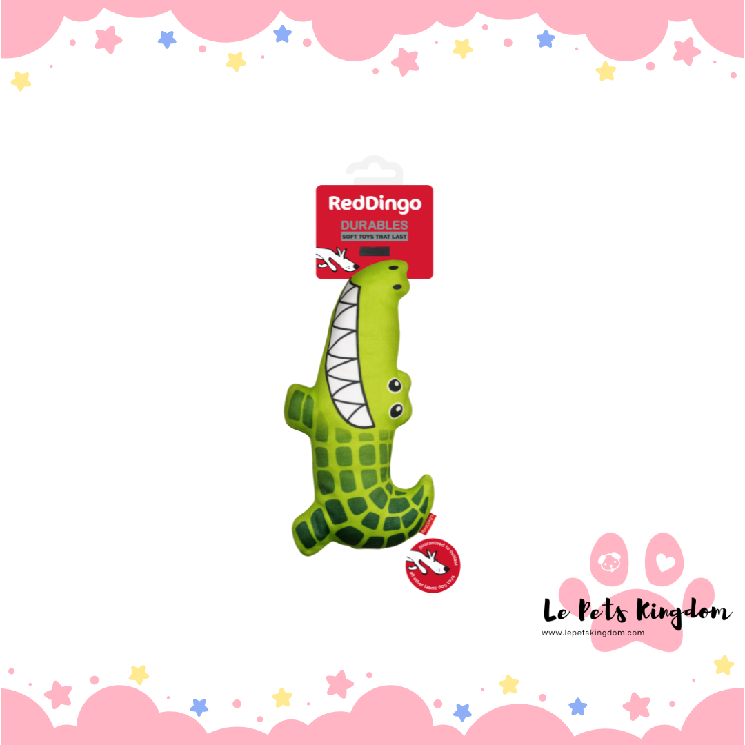 RedDingo - Durables Dog Toys (Kyle The Crocodile)