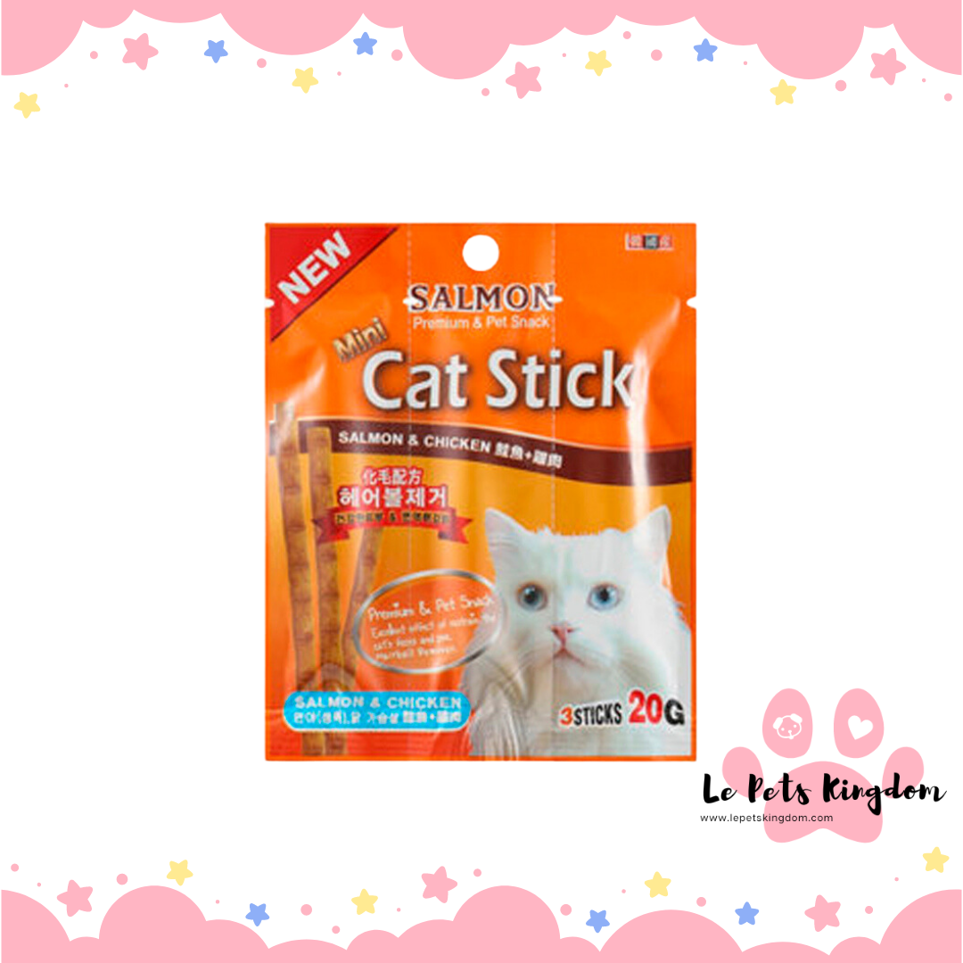 Meowow Mini Cat Stick- Salmon & Chicken Flavour 20g