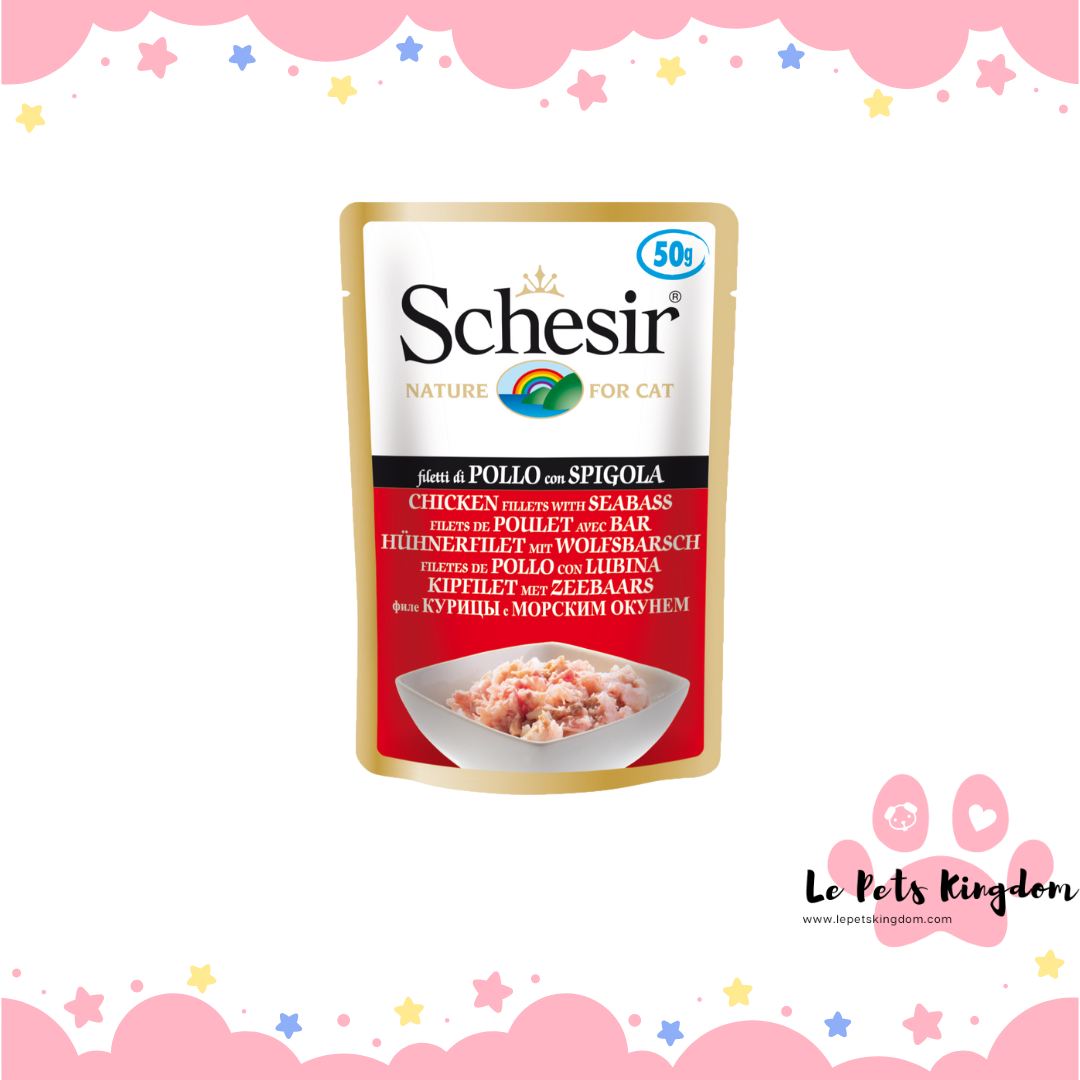 Schesir Chicken Fillet with Sea Bass Pouch