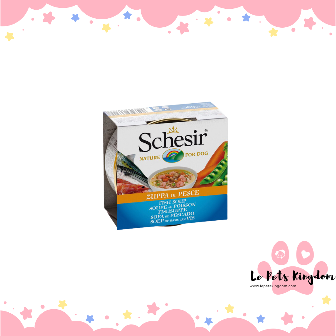 Schesir Fish Soup for Dogs