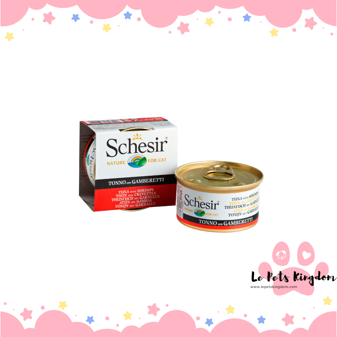 Schesir Tuna with Shrimp Jelly Canned Cat Food