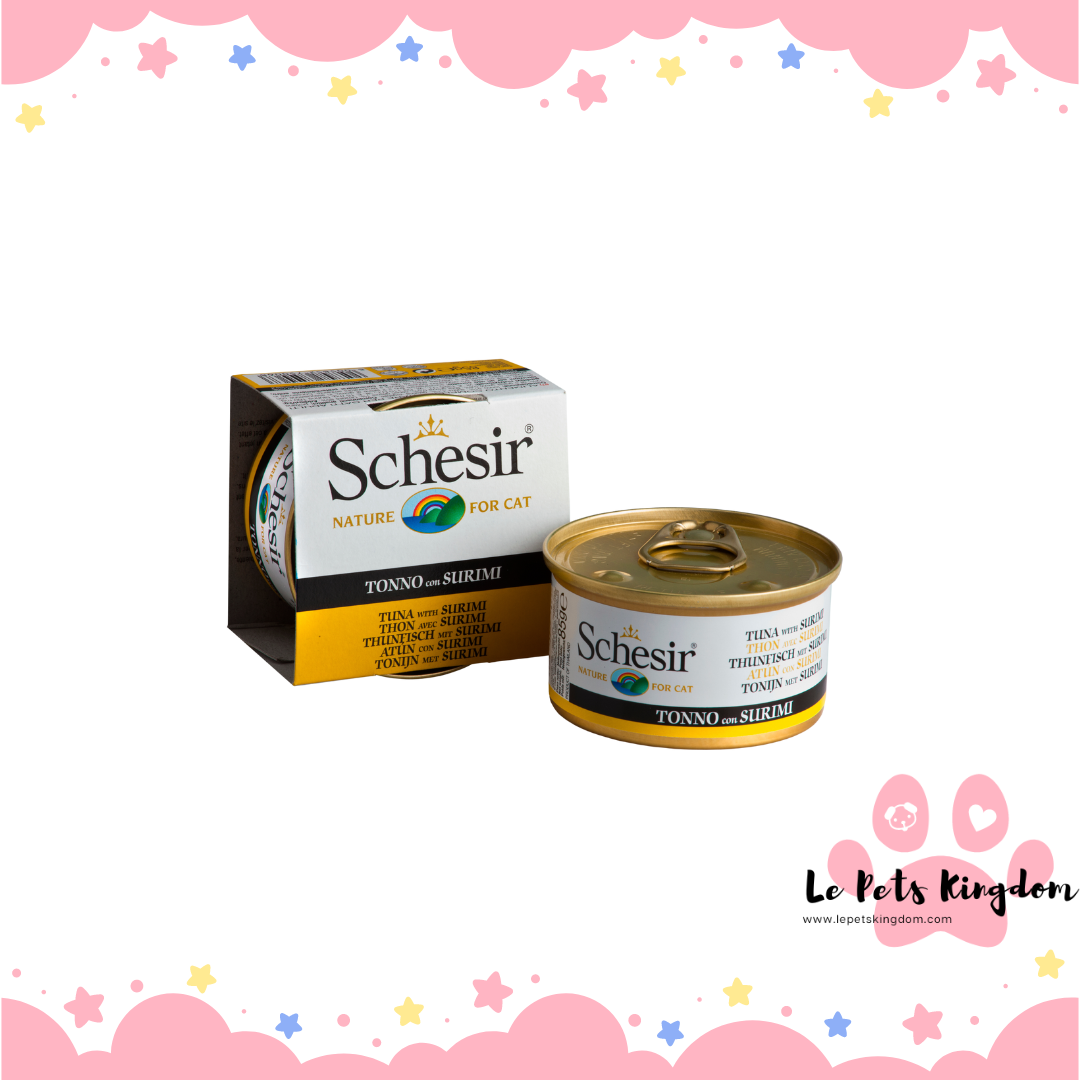 Schesir Tuna with Surimi Jelly Canned Cat Food