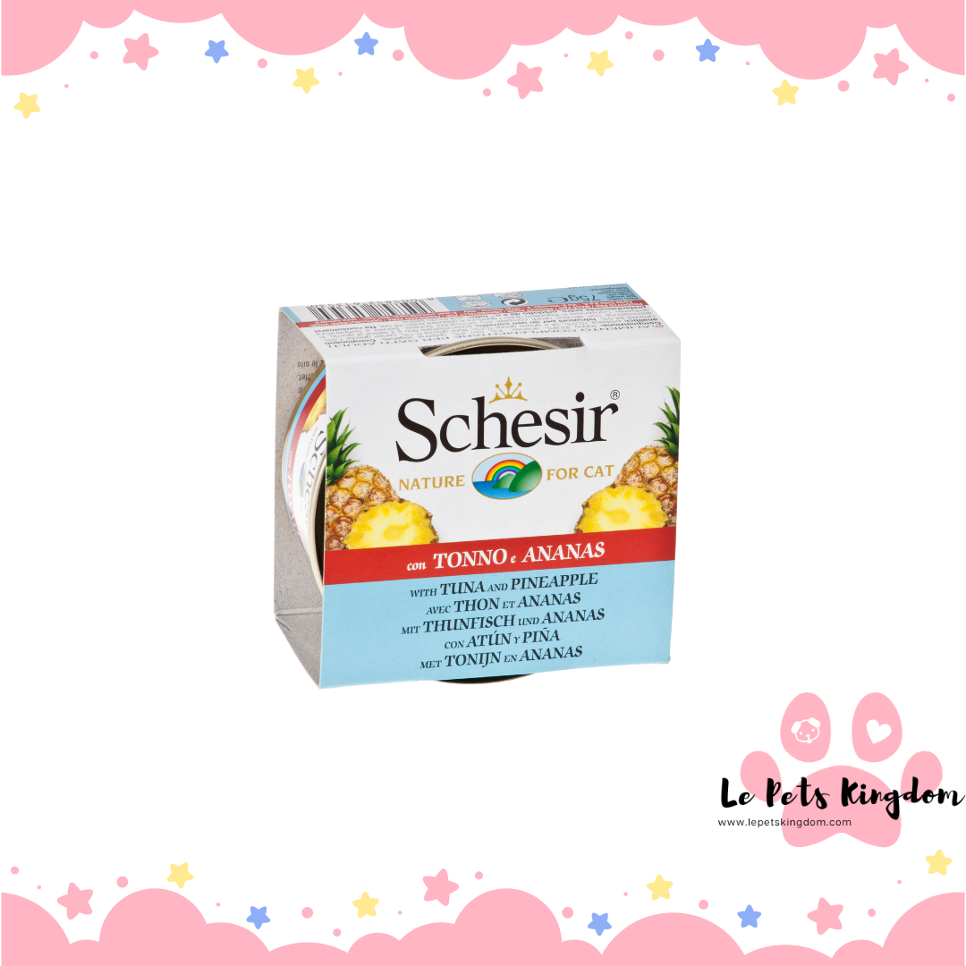 Schesir Tuna and Pineapple Fruit Dinner Canned Cat Food