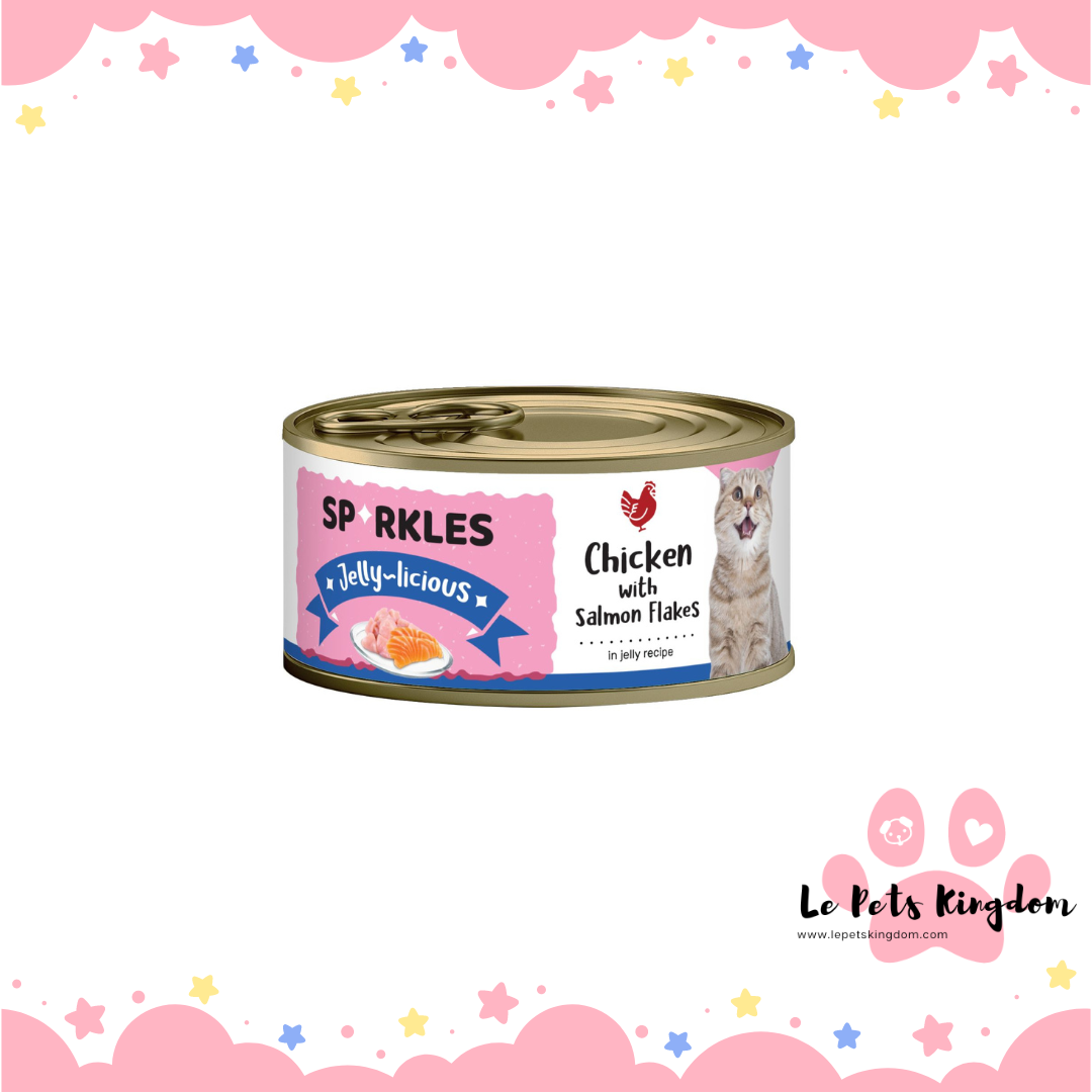 Sparkles - Jellylicious (Chicken With Salmon Flakes)