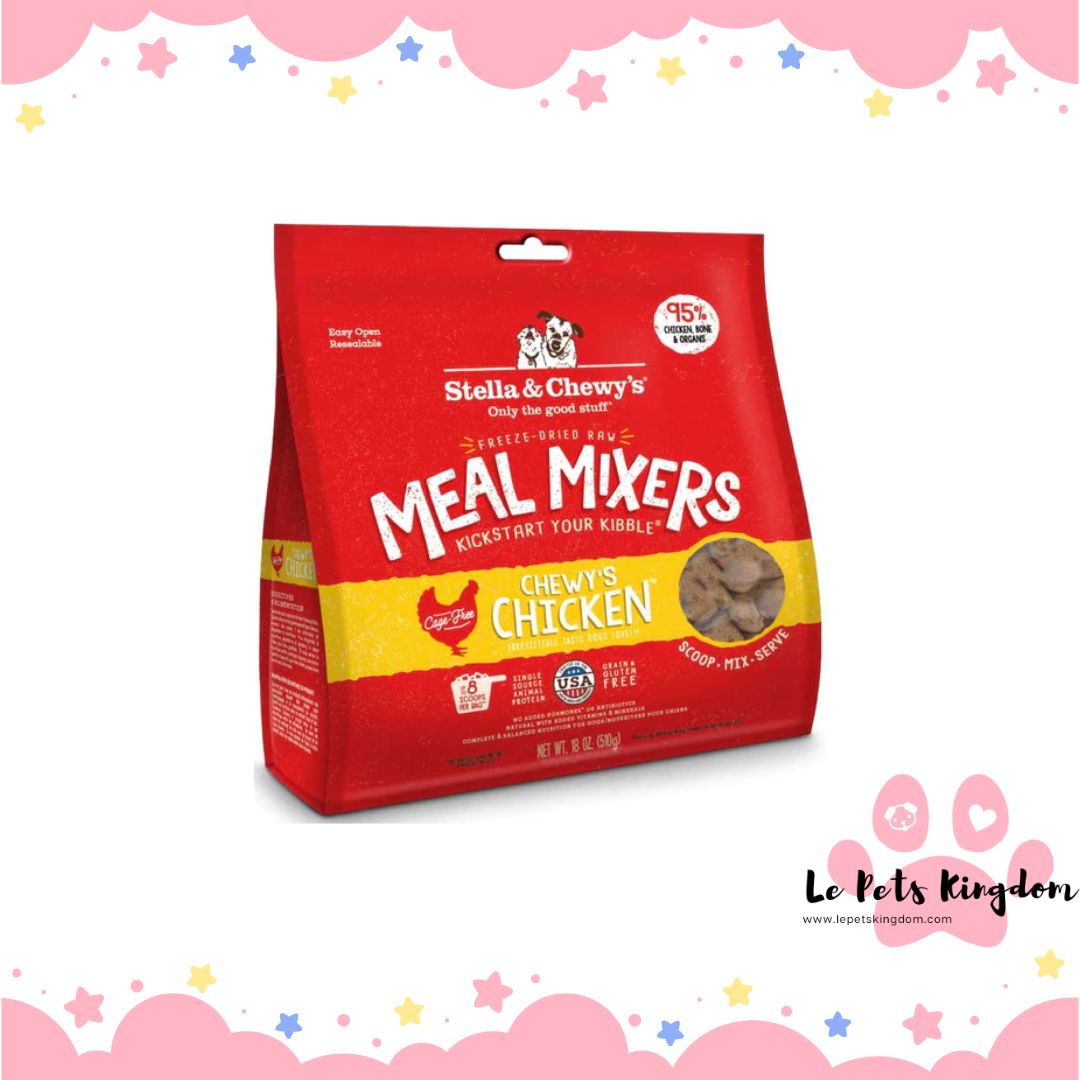 Stella & Chewy’s Chewy’s Chicken Meal Mixers Freeze-Dried Dog Food