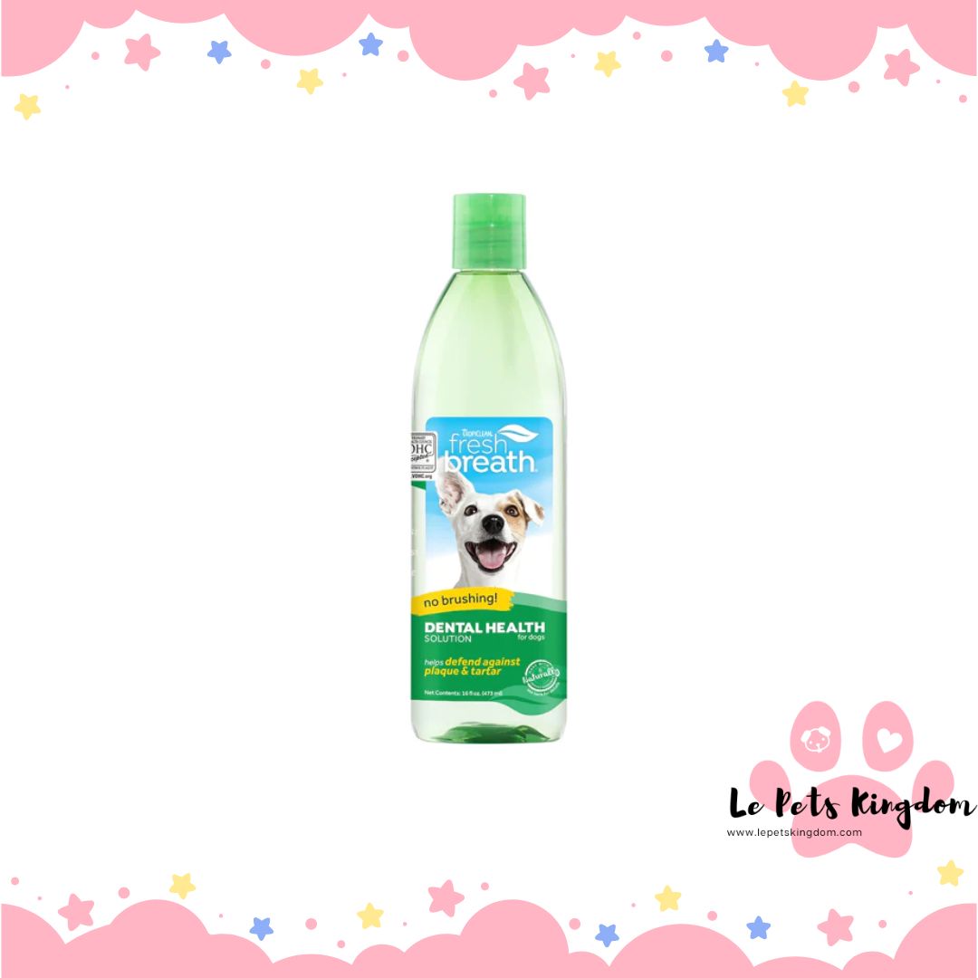 Tropiclean Fresh Breath Oral Care Water Additive For Dogs 16oz