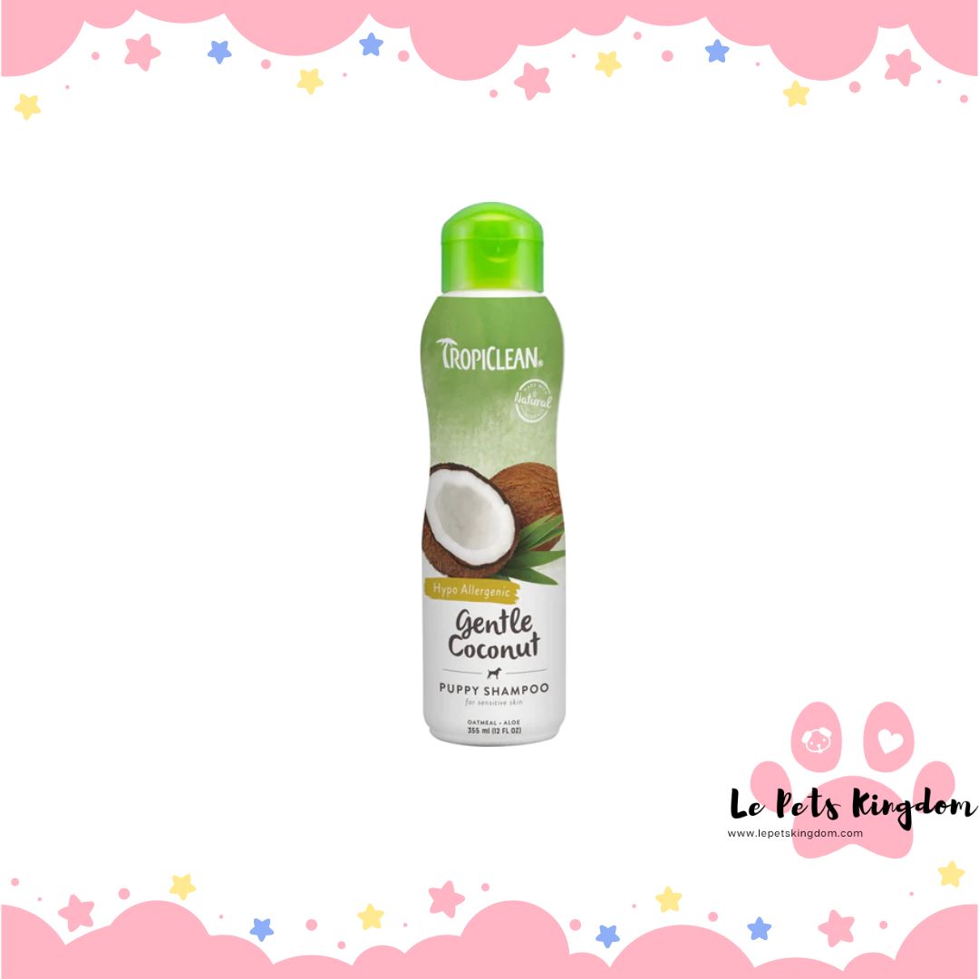Tropiclean Hypoallergenic Gentle Coconut Puppy & Kitten Shampoo