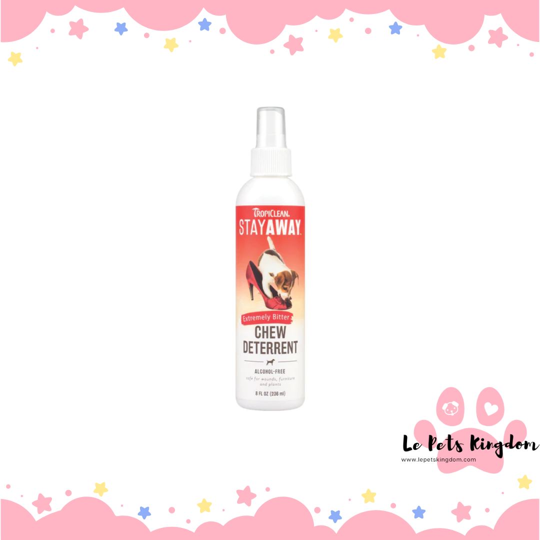 Tropiclean Stay Away Pet Chew Deterrent Pet Spray