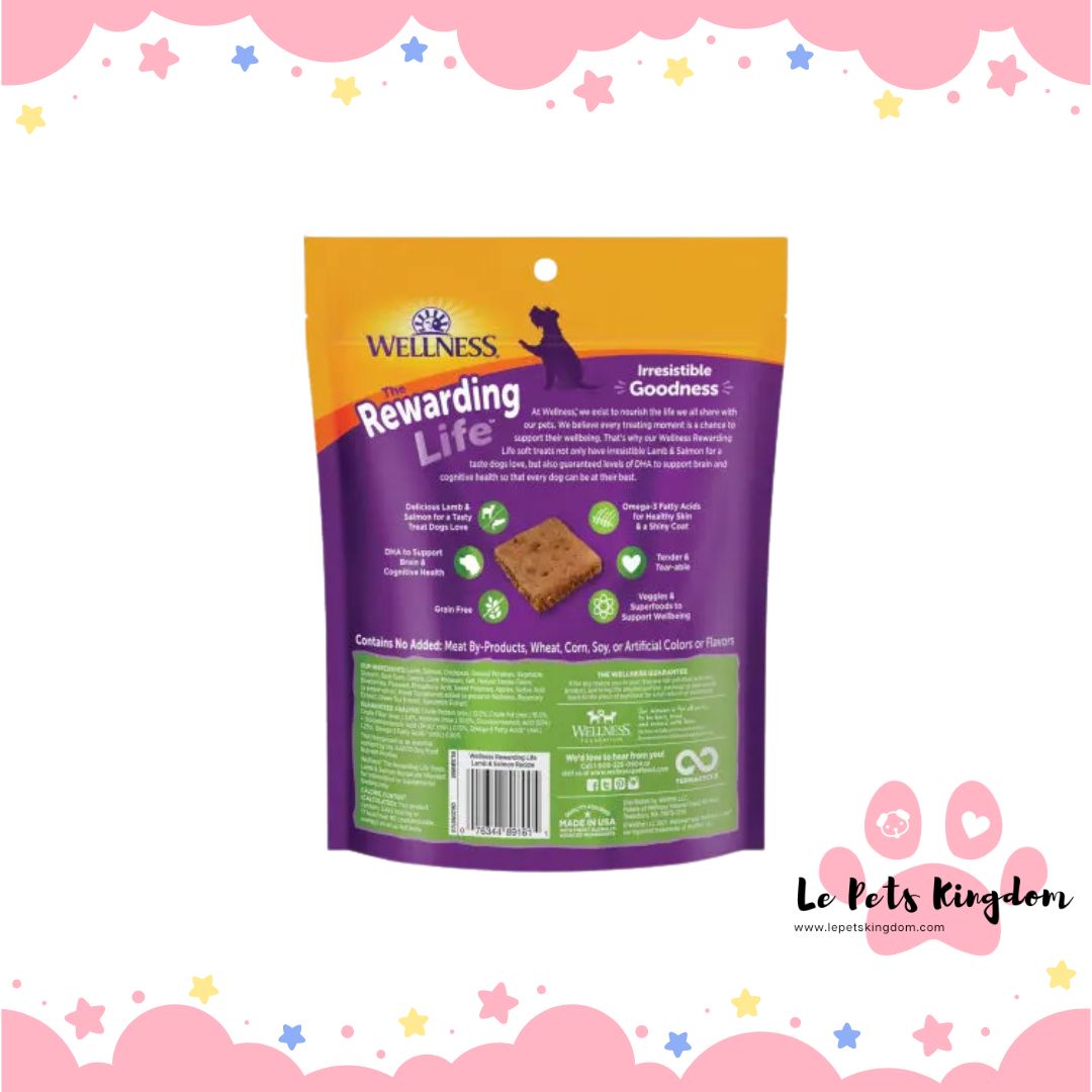 Wellness Rewarding Life (Wellbites) Lamb & Salmon Grain Free Dog Treats
