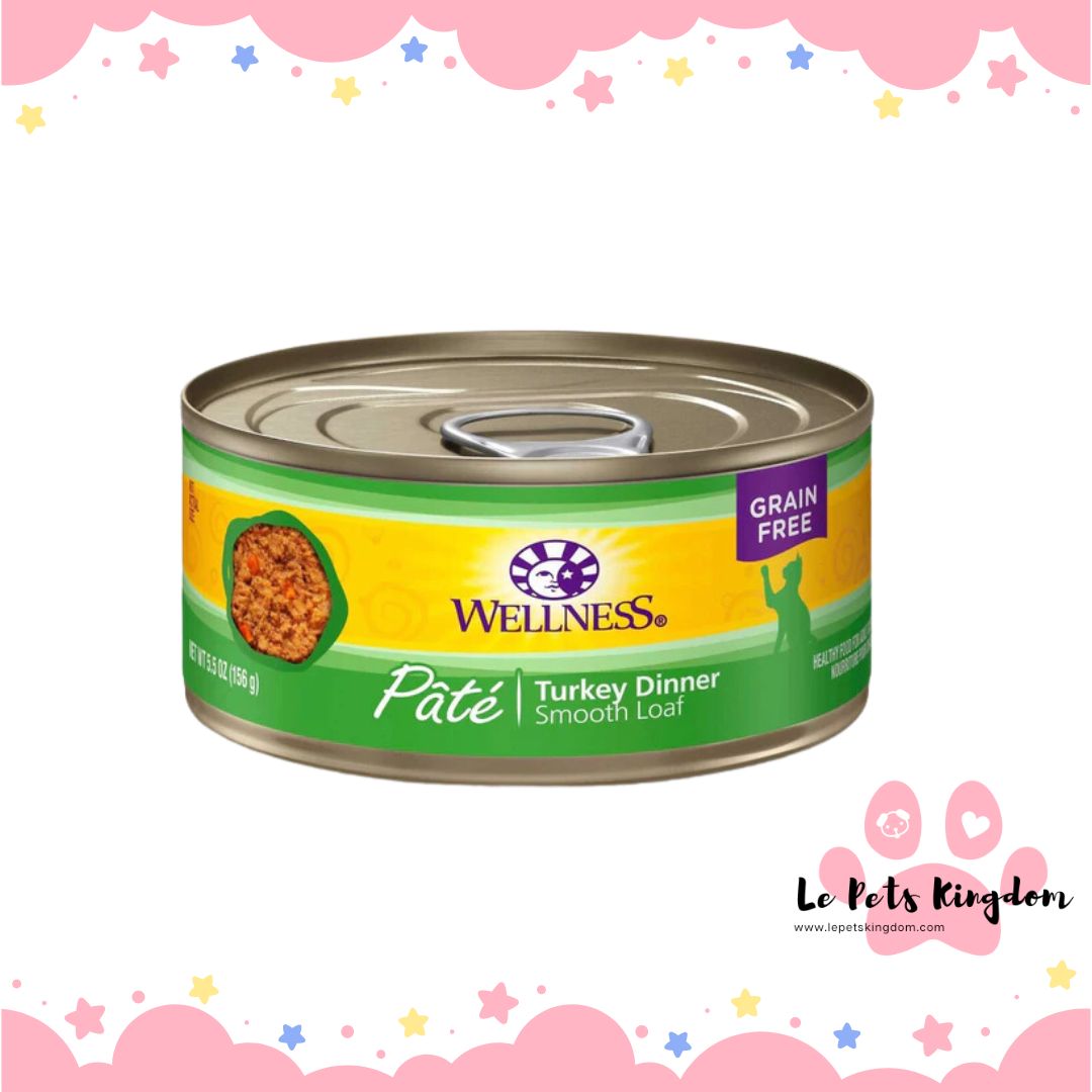 Wellness Complete Health Turkey Pate Grain-Free Canned Cat Food 156g
