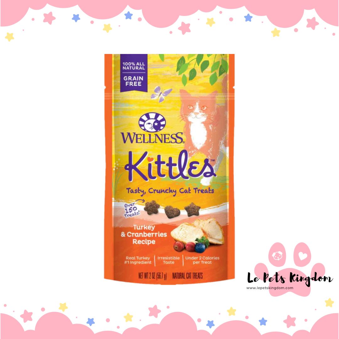 Wellness Kittles Turkey & Cranberries Cat Treats 57g