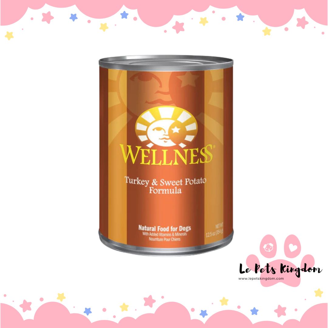 Wellness Complete Health Turkey & Sweet Potato Canned Dog Food 354g
