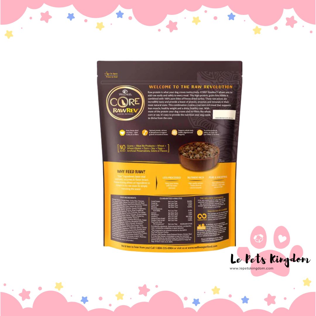 Wellness CORE RawRev Puppy Grain-Free Dry Dog Food