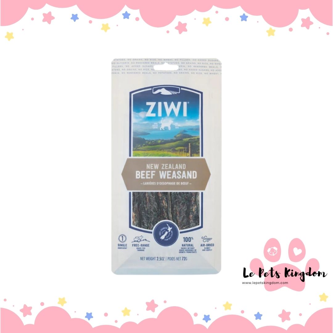 ZiwiPeak New Zealand Beef Weasand Dog Chew 72g