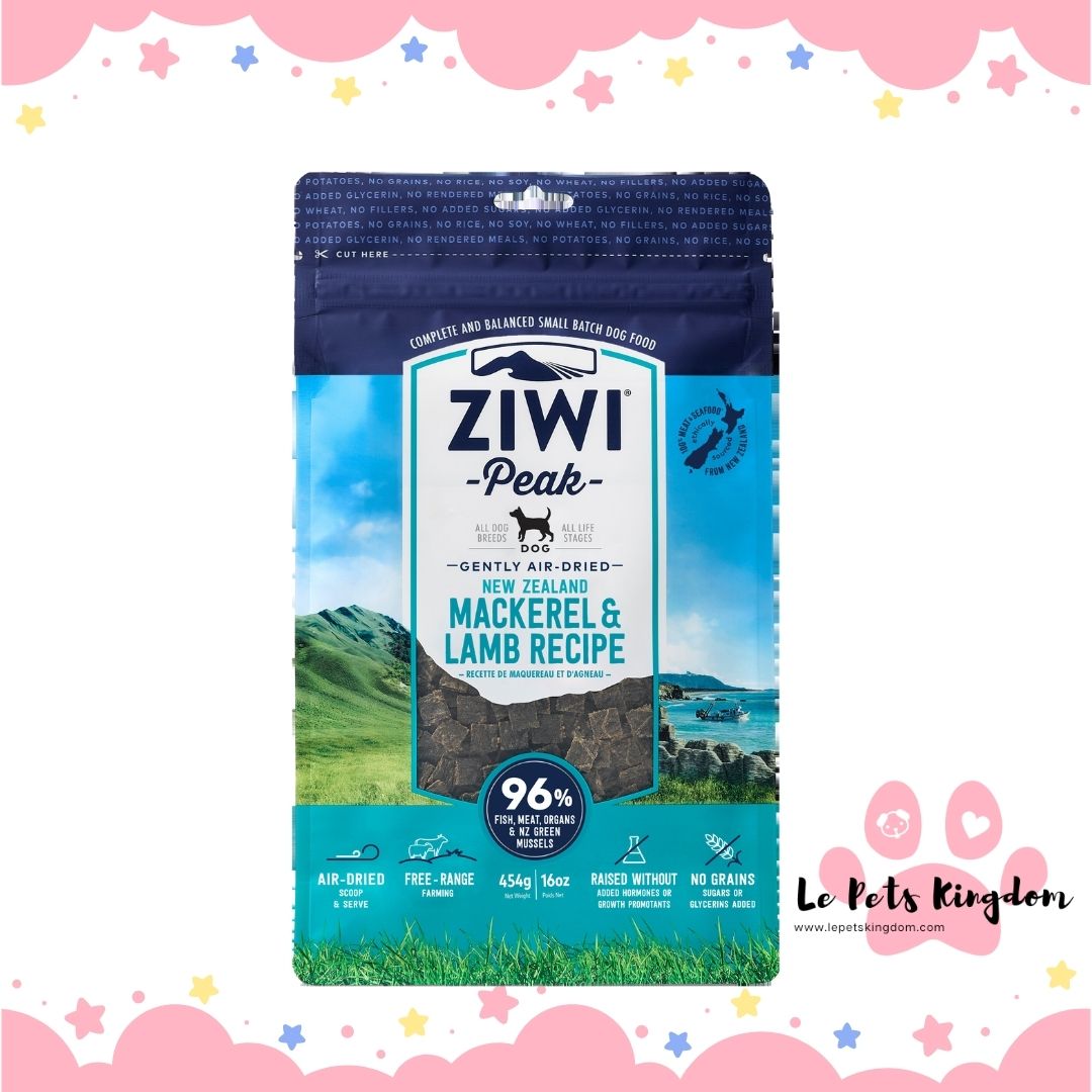 ZiwiPeak Gently Air-Dried Mackerel & Lamb Dog Food