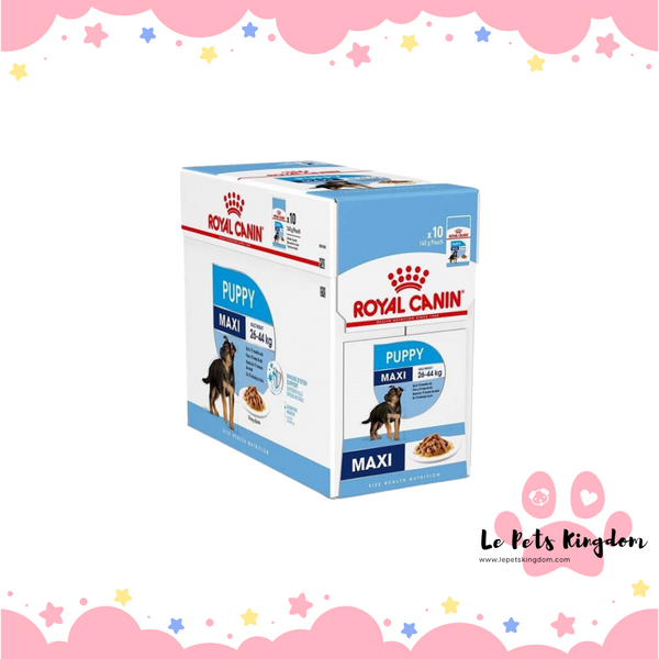Royal Canin Maxi Puppy Pouch [10 x 140g]