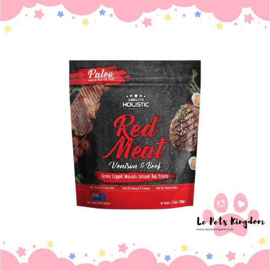 Absolute Holistic Air Dried Beef & Venison Dog Treats 100g