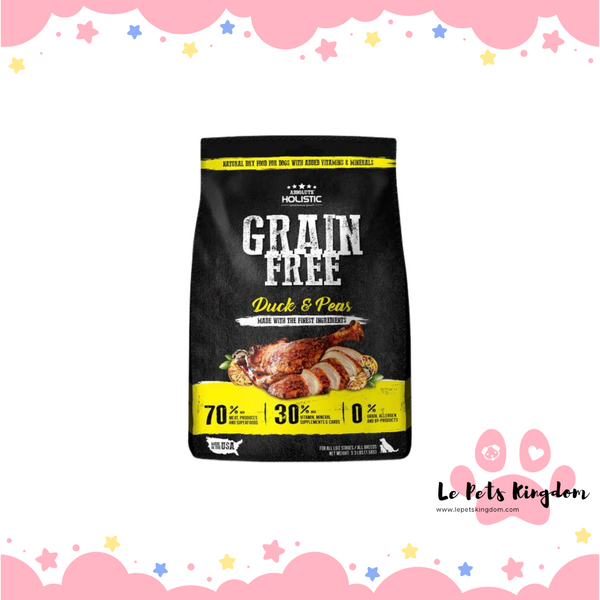 Absolute Holistic Duck & Peas Grain-Free Dry Dog Food