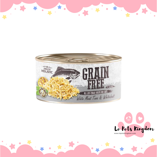 Absolute Holistic Grain-Free Gravy Cat White Meat Tuna & Whitebait 80g