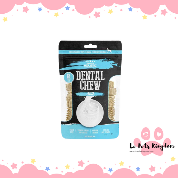 Absolute Holistic Milk Petite Grain-Free Dental Dog Chew Value Bag 160g