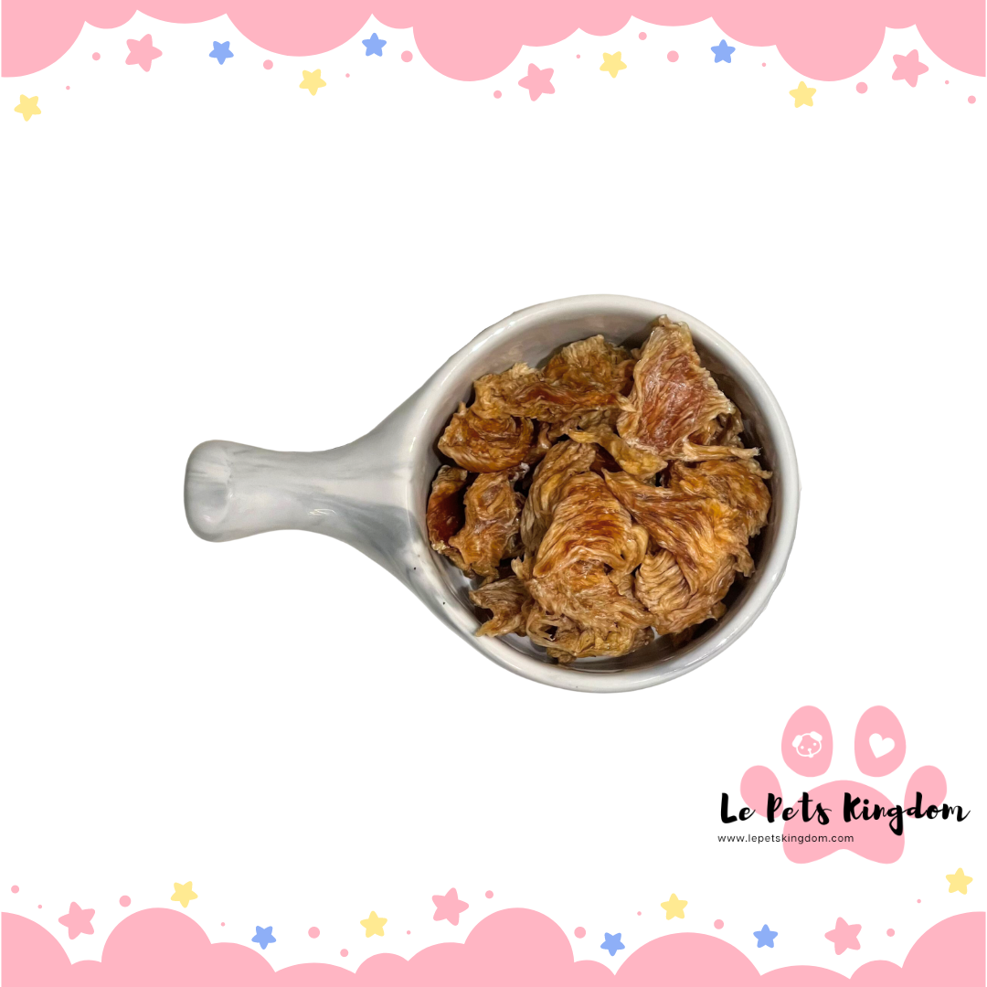 Homemade Dehydrated Chicken Bites Treats