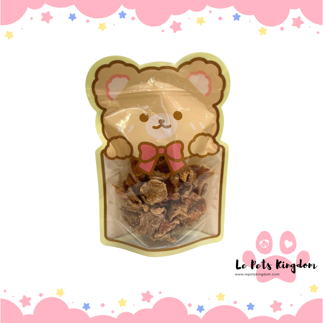 Homemade Dehydrated Chicken Bites Treats