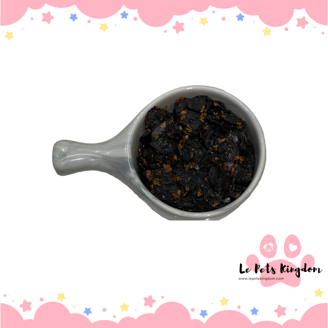 Homemade Dehydrated Blueberry Treats