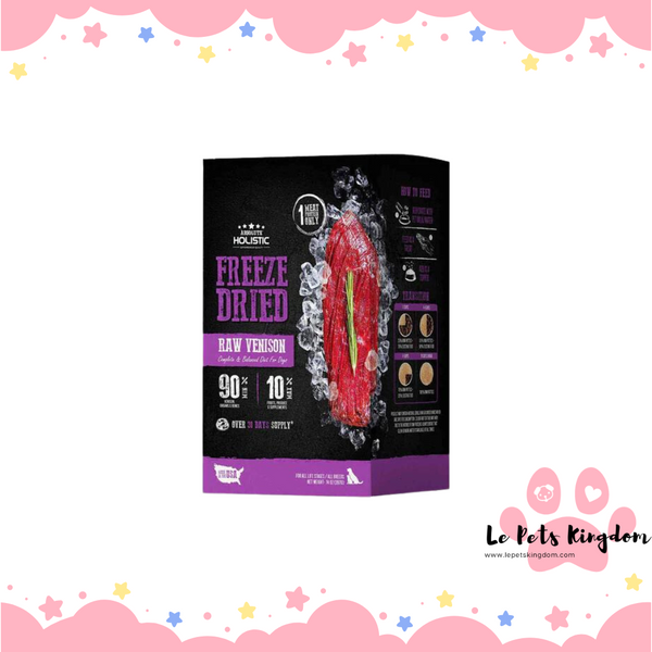 Absolute Holistic Patties Venison Grain-Free Freeze-Dried Dog Food