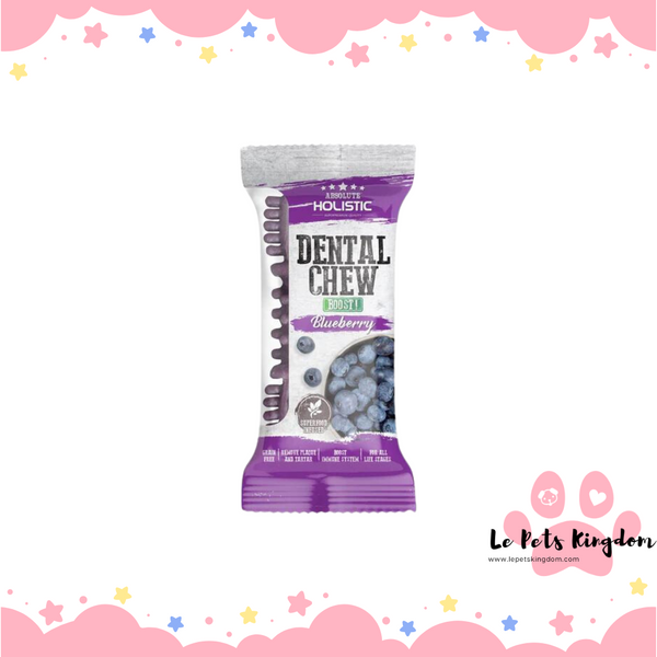 Absolute Holistic Boost Blueberry Grain-Free Dental Dog Chew