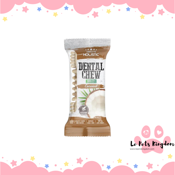 Absolute Holistic Boost Coconut Grain-Free Dental Dog Chew