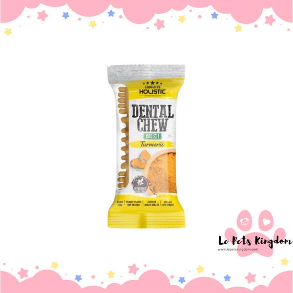 Absolute Holistic Boost Turmeric Grain-Free Dental Dog Chew