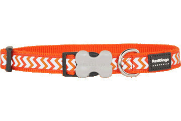 RedDingo - Bucklebone Reflective Ziggy Dog Collar 25mm