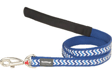 RedDingo - Reflective Ziggy Fixed Length Dog Lead 20mm