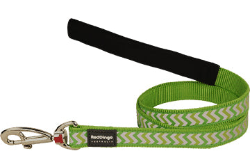 RedDingo - Reflective Ziggy Fixed Length Dog Lead 25mm