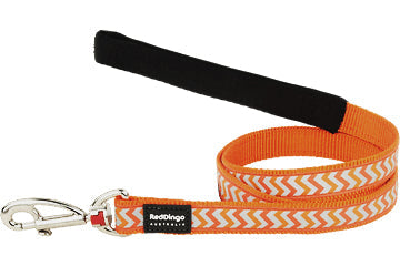 RedDingo - Reflective Ziggy Fixed Length Dog Lead 25mm