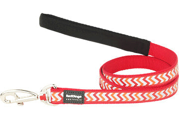 RedDingo - Reflective Ziggy Fixed Length Dog Lead 15mm