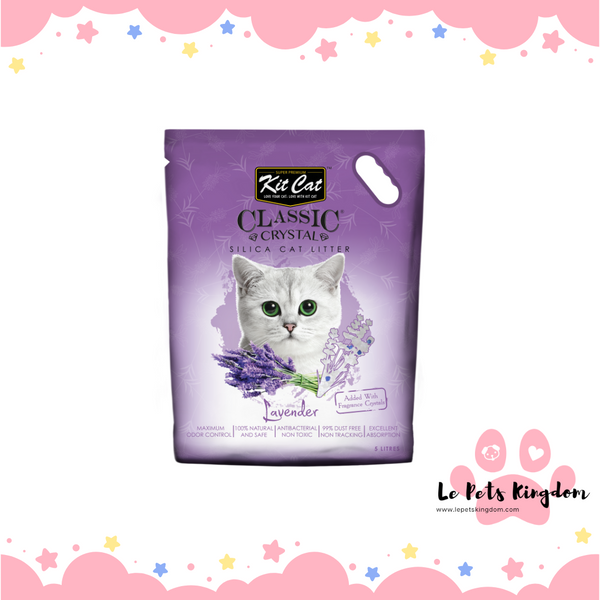 Kit Cat Classic Crystal Lavender Cat Litter 5L