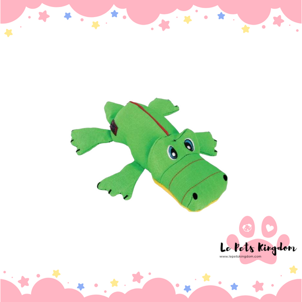 KONG Cozie Ultra Ana Alligator Dog Toy