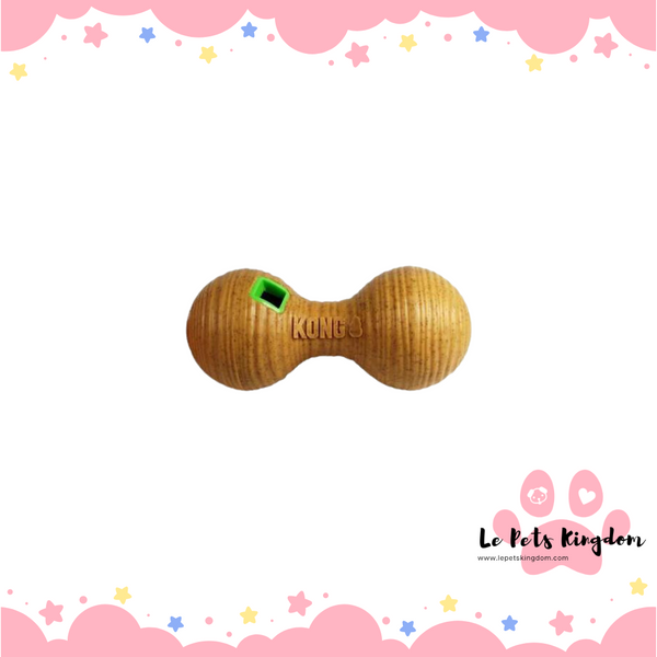 KONG Bamboo Feeder Dumbbell Dog Toy